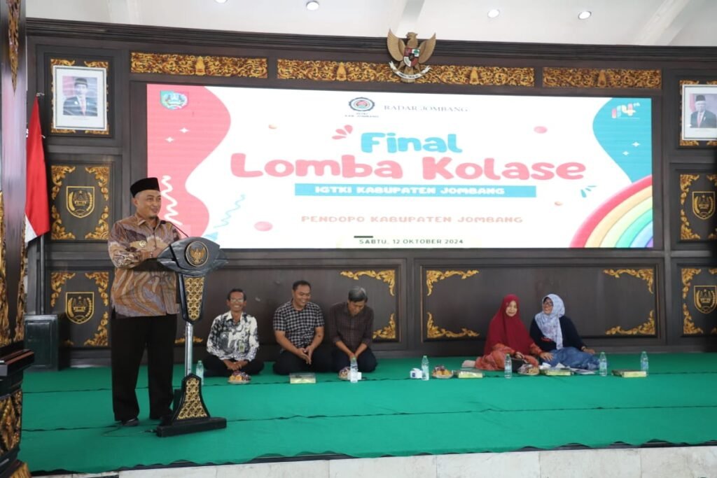 Kolase 2024 Meriahkan HUT ke-114 Pemkab Jombang, Pj Bupati Ajak Anak-Anak Berkontribusi Menuju Indonesia Emas.