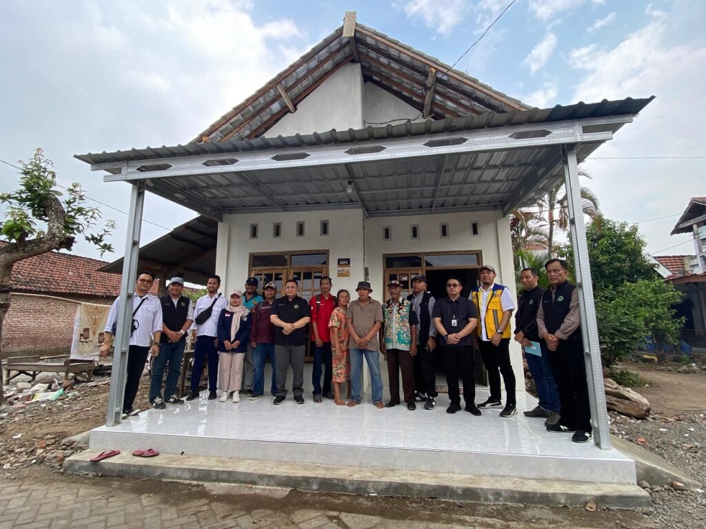 Monitoring pelaksanaan BSPS Kabupaten Jombang oleh Tim Balai Pelaksana Penyediaan Perumahan Jawa IV Provinsi Jawa Timur