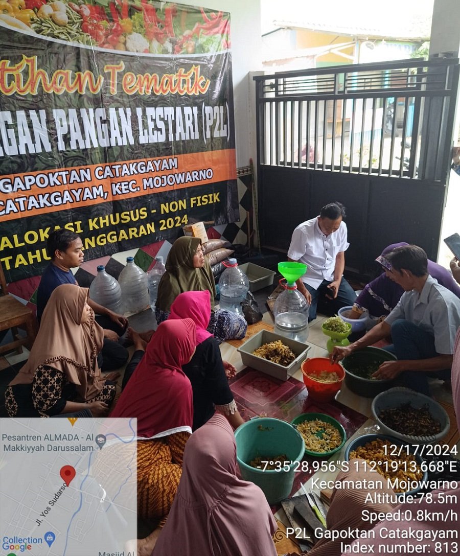 Ecoenzym: Solusi Hijau untuk Lingkungan Lestari di P2L Catakgayam