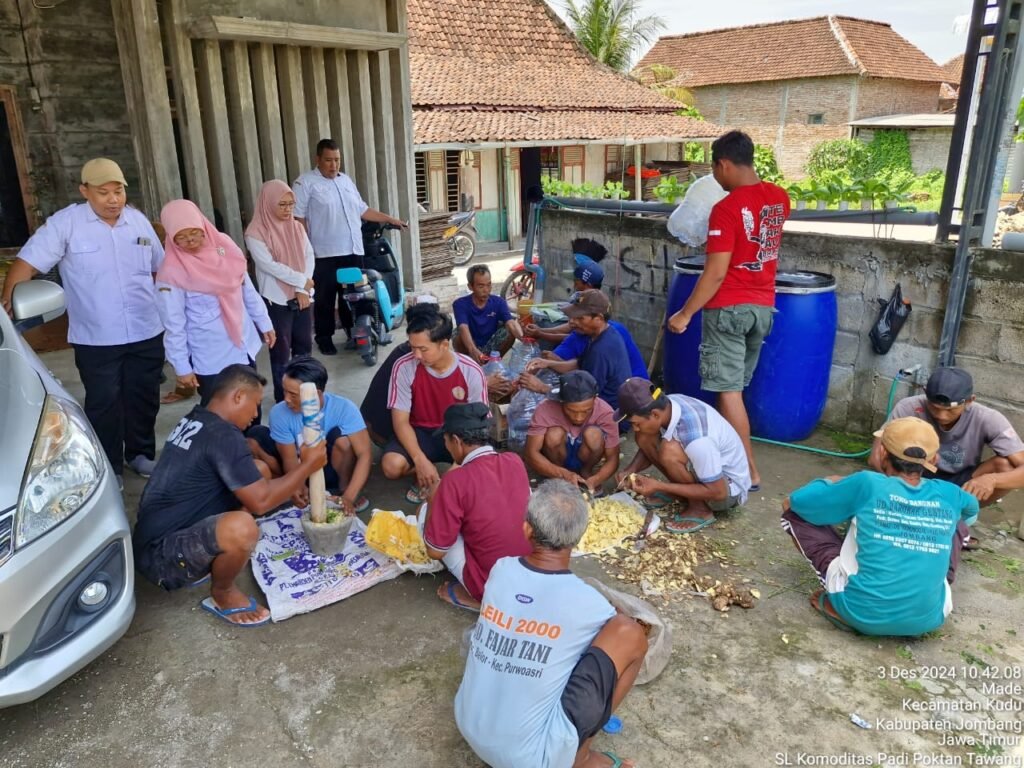 Belajar di Sekolah Lapang: Poktan Tawang Hadirkan Solusi Ramah Lingkungan dengan Pestisida Nabati