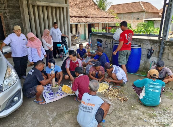 Belajar di Sekolah Lapang: Poktan Tawang Hadirkan Solusi Ramah Lingkungan dengan Pestisida Nabati