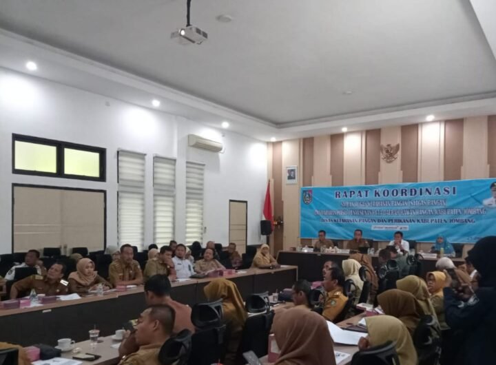 Rapat Koordinasi Satgas Pangan Kabupaten Jombang: Strategi Ketahanan dan Kemandirian Pangan