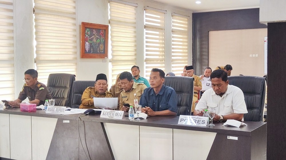 Wabup Jombang Salmanudin Turun Langsung dalam Rakor Pengendalian Inflasi Jelang Ramadan dan Lebaran