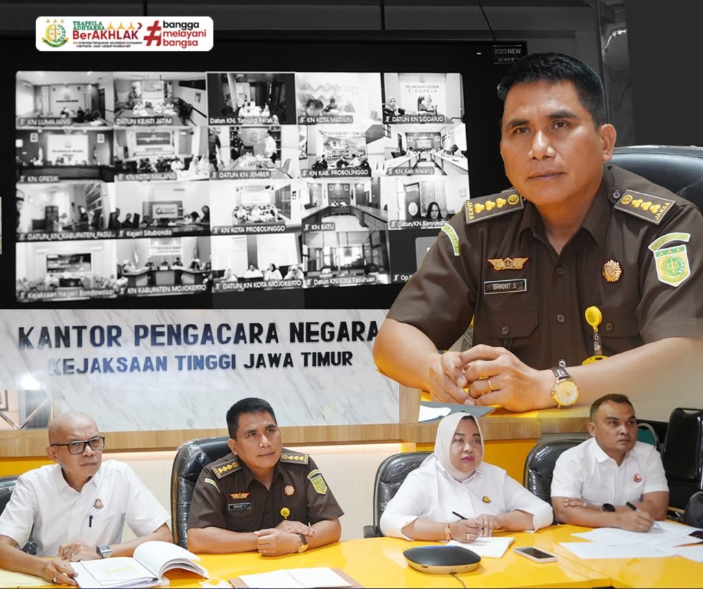 Kejaksaan Tinggi Jawa Timur Gelar Monev Bidang Datun Untuk Tingkatkan Kinerja