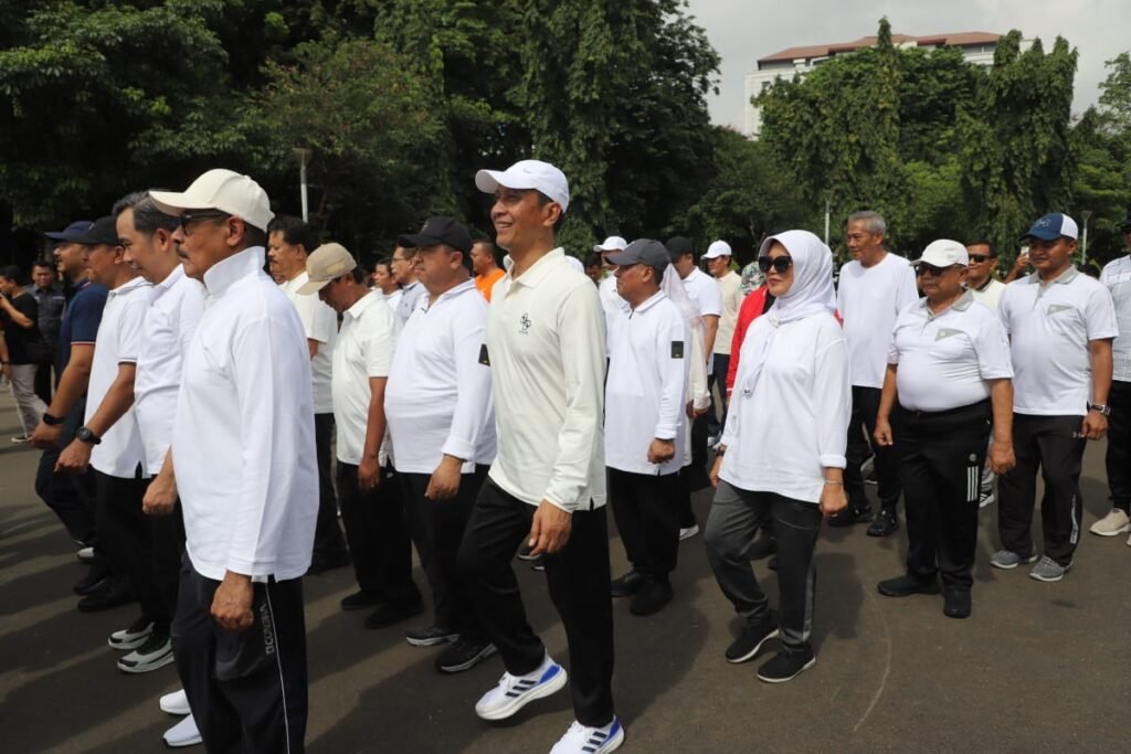 Siap Dilantik, Warsubi-Salman Jalani Gladi di Monas Jelang Resmi Pimpin Jombang