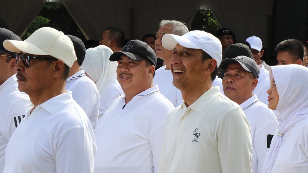 Siap Dilantik, Warsubi-Salman Jalani Gladi di Monas Jelang Resmi Pimpin Jombang
