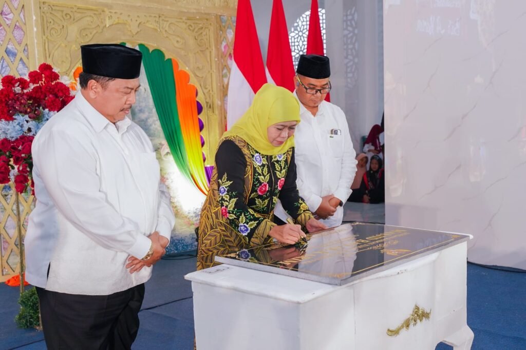 Gubernur Khofifah Resmikan Masjid Ba'i Al Karim di Jombang. /jombangkab.go.id