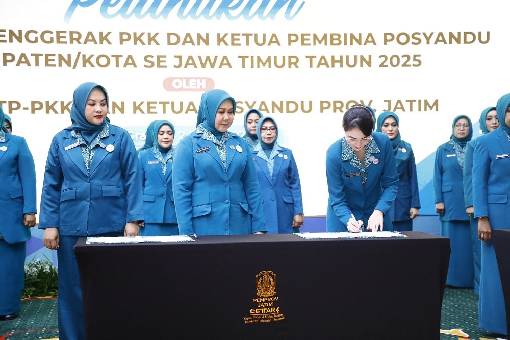 Yuliati Warsubi Pimpin TP PKK Jombang 2025-2030, Resmi Dilantik di Grahadi! /Jombangkab