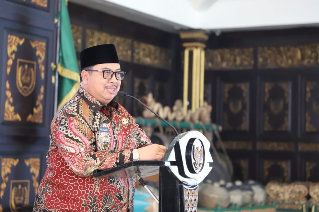 Kebersamaan Hangat di Pendopo: Silaturahmi Lintas Generasi Warnai Halalbihalal Paguyuban Ringin Contong. /jombangkab.go.id