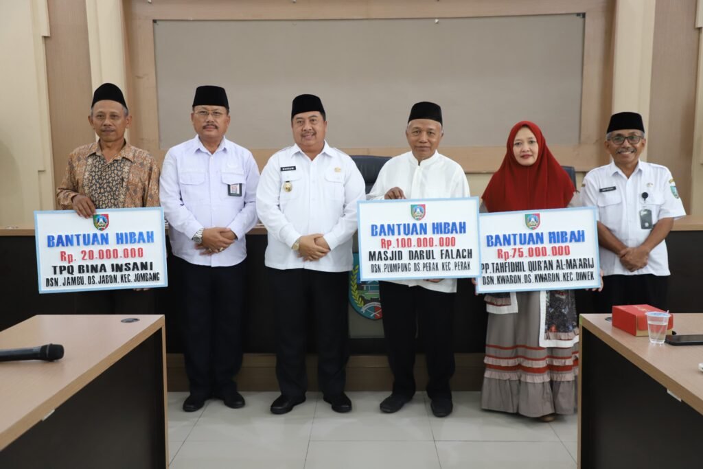 Pemkab Jombang Realisasikan Hibah Tahap II untuk Lembaga Keagamaan. /jombangkab.go.id