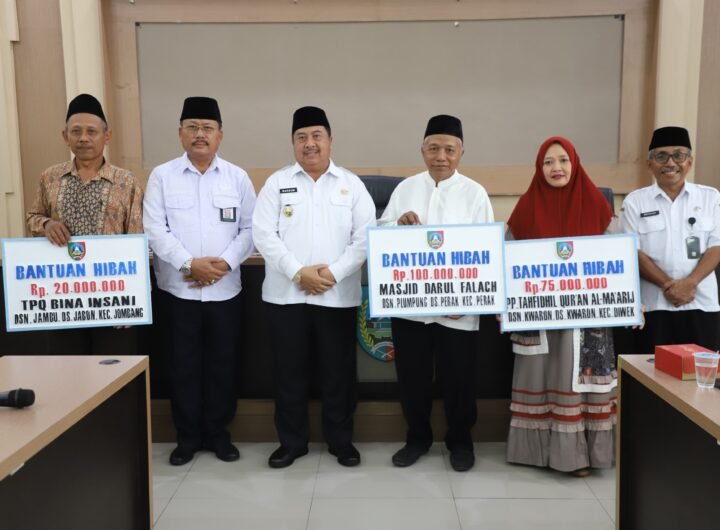 Pemkab Jombang Realisasikan Hibah Tahap II untuk Lembaga Keagamaan. /jombangkab.go.id