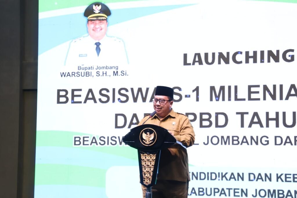 Pemkab Jombang Luncurkan Beasiswa Milenial 2025. /jombangkab.go.id