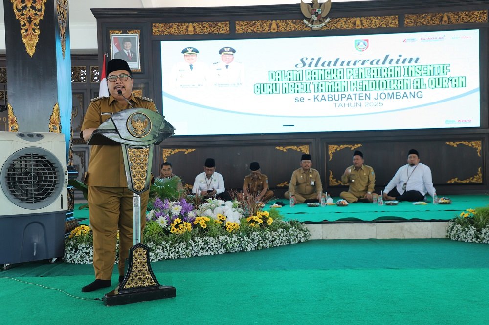Pemkab Jombang Apresiasi Guru TPQ Lewat Pemberian Insentif. /jombangkab.go.id