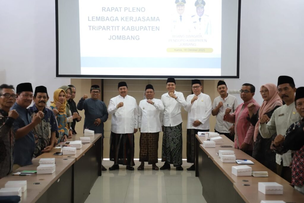 Pemkab Jombang Dorong Sinergi Tripartit untuk Ciptakan Hubungan Industrial Kondusif dan Daya Saing Investasi Daerah. /jombangkab.go.id