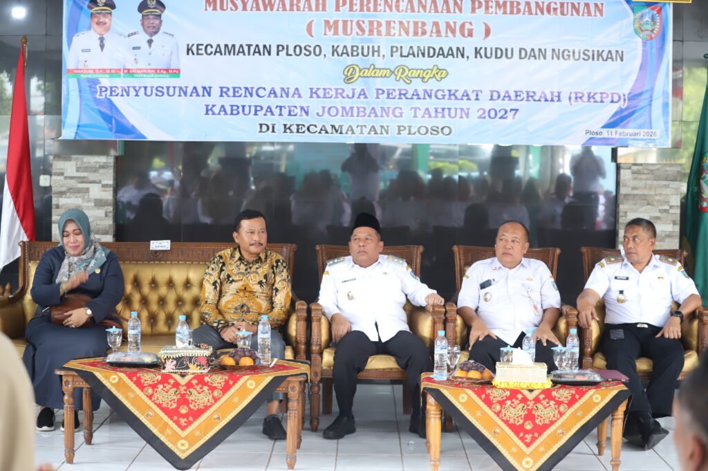 Musrenbang RKPD 2027 Utara Brantas Digelar di Ploso, Pemkab Jombang Fokus Integrasi Industri dan Sektor Primer