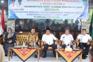 Musrenbang RKPD 2027 Utara Brantas Digelar di Ploso, Pemkab Jombang Fokus Integrasi Industri dan Sektor Primer