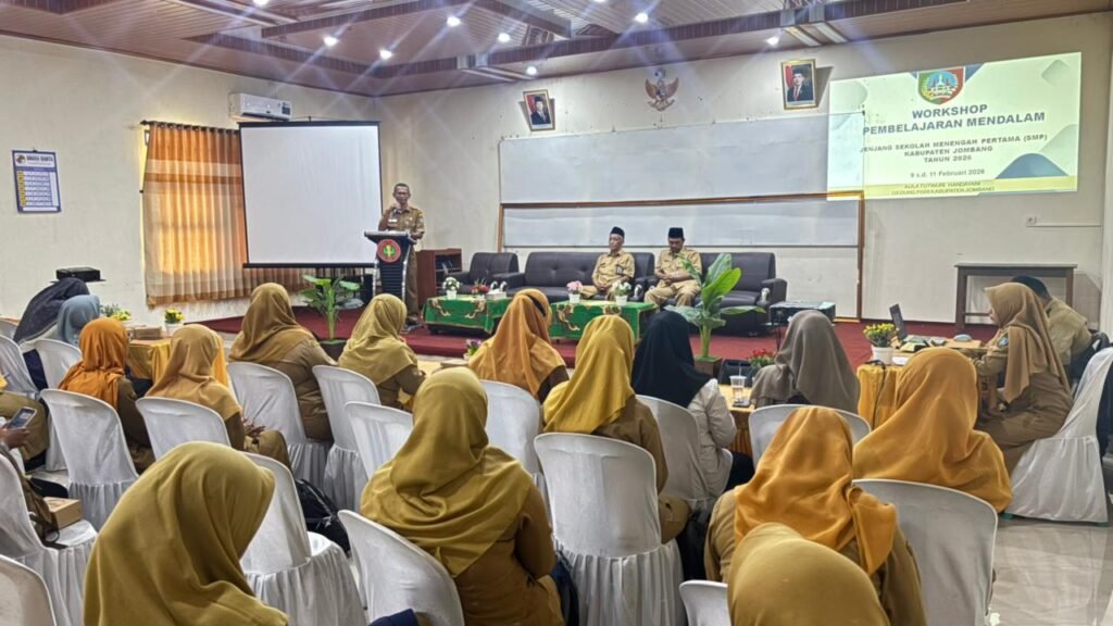 Tingkatkan Kualitas Pembelajaran, Disdikbud Jombang Latih Guru SMP Terapkan Deep Learning