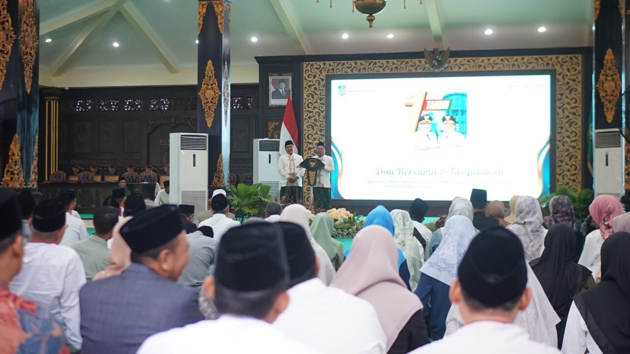 Satu Tahun Kepemimpinan, Warsubi–Salmanudin Gelar Doa dan Tasyakuran di Pendopo Jombang