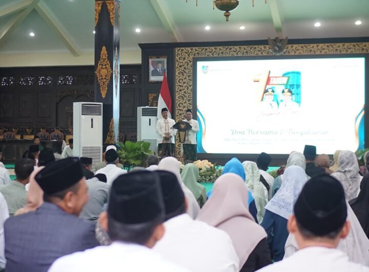 Satu Tahun Kepemimpinan, Warsubi–Salmanudin Gelar Doa dan Tasyakuran di Pendopo Jombang