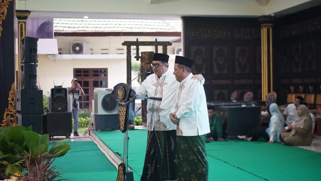 Satu Tahun Kepemimpinan, Warsubi–Salmanudin Gelar Doa dan Tasyakuran di Pendopo Jombang