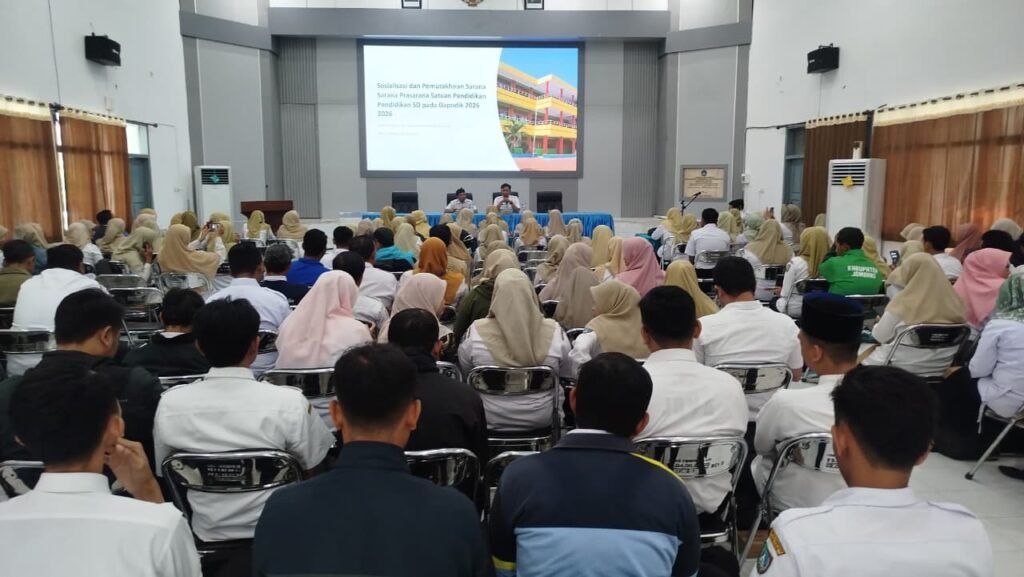 Perkuat Akurasi Data Pendidikan, Disdikbud Jombang Sosialisasikan Pemutakhiran Sarpras SD