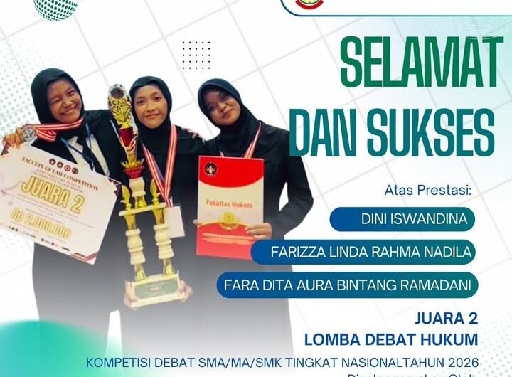 Tim Debat SMAN 1 Mojo Kediri Harumkan Nama Daerah, Raih Juara 2 Nasional di Ajang Debat Hukum
