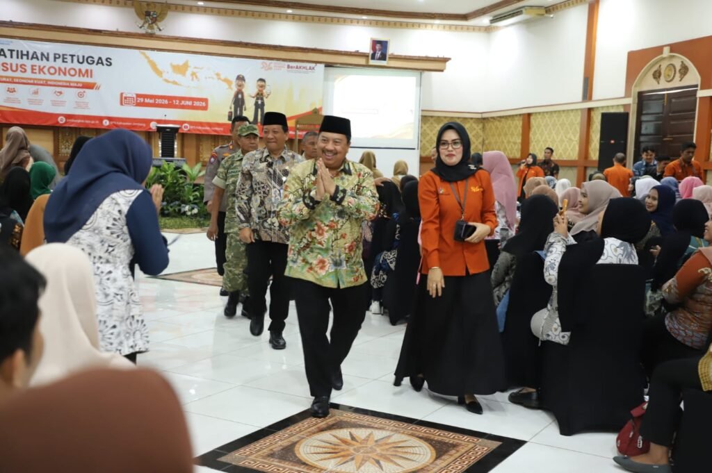 Bupati Warsubi Buka Pelatihan 1.217 Petugas Sensus Ekonomi 2026, Siapkan Data Akurat untuk Masa Depan Jombang