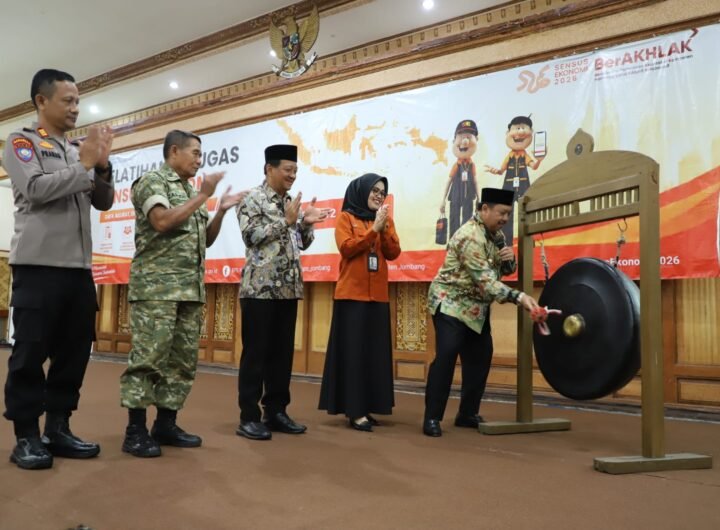 Bupati Warsubi Buka Pelatihan 1.217 Petugas Sensus Ekonomi 2026, Siapkan Data Akurat untuk Masa Depan Jombang