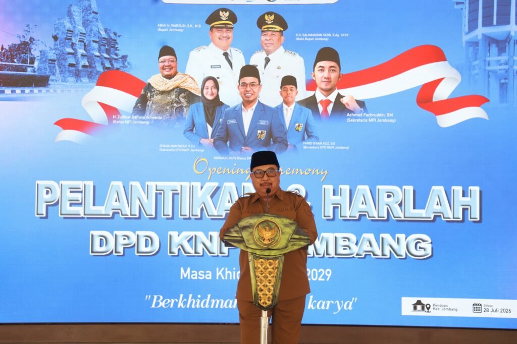 Rohmadi Pimpin KNPI Jombang 2026–2029, Siap Perkuat Kolaborasi Pemuda dan Pemerintah Daerah