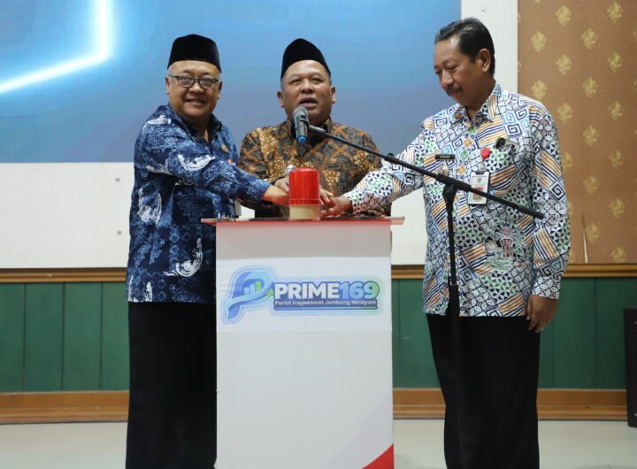 PRIME 169 Resmi Diluncurkan, Pemkab Jombang Perkuat Pengawasan Pemerintahan Berbasis Digital