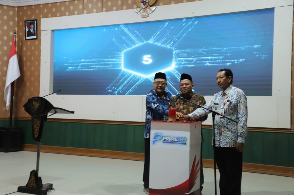 PRIME 169 Resmi Diluncurkan, Pemkab Jombang Perkuat Pengawasan Pemerintahan Berbasis Digital
