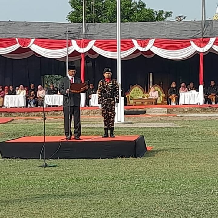 Kepala Desa Janti Pimpin Upacara Detik-Detik Proklamasi, Berlangsung Khidmat