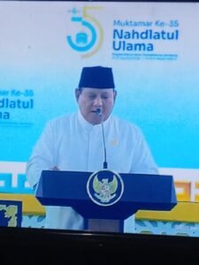 Presiden Prabowo Buka Muktamar ke-35 NU di Tambakberas Jombang, Ribuan Peserta Ikuti Pembukaan