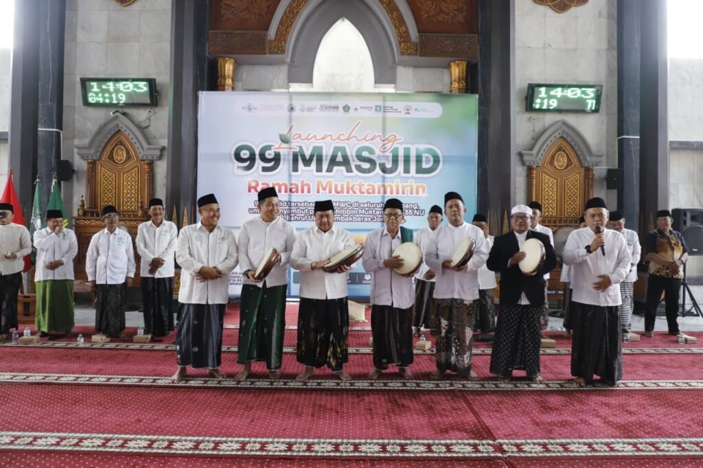 Jelang Muktamar ke-35 NU, Jombang Luncurkan 99 Masjid Ramah Muktamirin