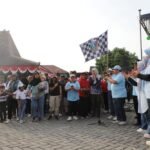 Jalan Sehat Purisemanding Meriah, Bupati Warsubi Ajak Warga Jaga Persatuan dan Hidup Sehat
