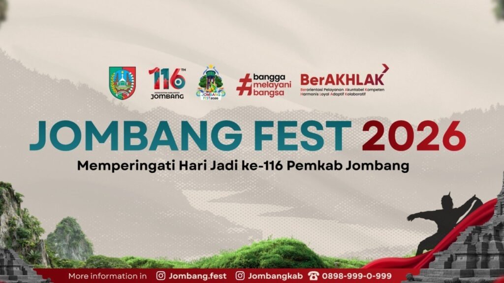 Jombang Fest 2026 Hadirkan Puluhan Agenda Sepanjang Oktober, Catat Jadwal dan Lokasinya!