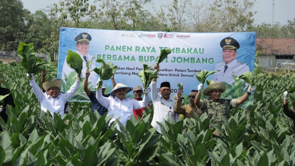 Tembakau Jombang Putar Ekonomi Rp487 Miliar, Pemkab Salurkan Bantuan untuk Petani
