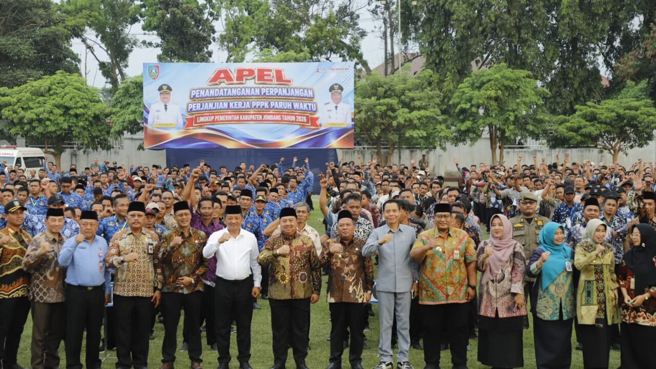 4.010 PPPK Paruh Waktu Jombang Perpanjang Kontrak, Pemkab Siapkan Penguatan Kesejahteraan