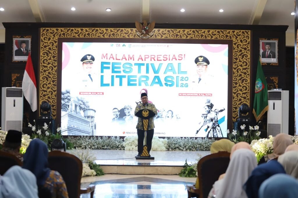 Festival Literasi Jombang 2026 Berakhir Meriah, Bupati Apresiasi Pelajar dan Penggerak Perpustakaan