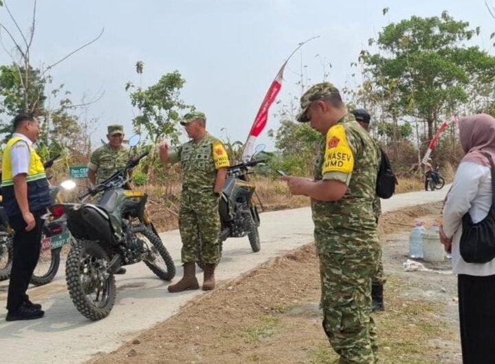 Akselerasi Pembangunan Desa: Tim Wasev Sterad Mabesad Sidak Lokasi TMMD ke-130 di Jombang